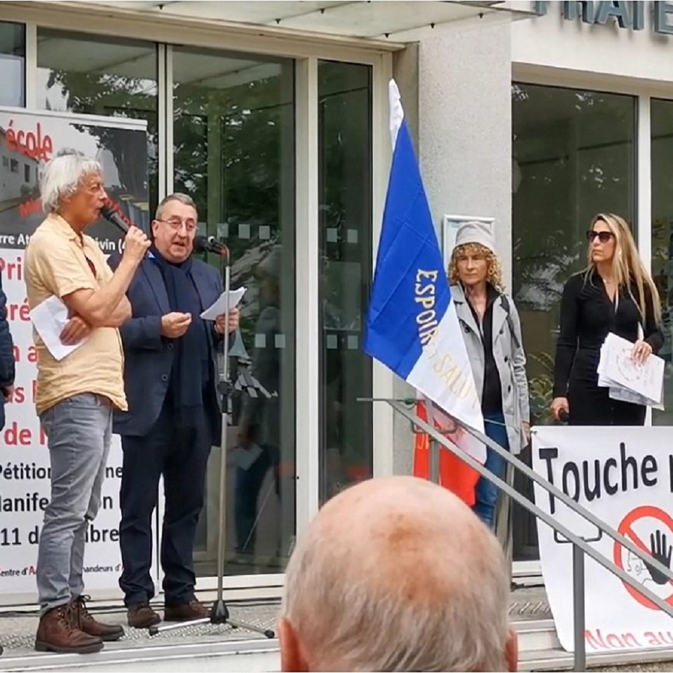 Alain Avello soutient les habitants de Saint-Brévin qui s’opposent au CADA (29.04.23)
